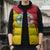 Italy Sicilia Sleeveless Puffer Jacket Triskeles With Lemons - Wonder Print Shop