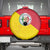 Italy Sicilia Spare Tire Cover Triskeles With Lemons - Wonder Print Shop