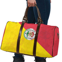 Italy Sicilia Travel Bag Triskeles With Lemons - Wonder Print Shop