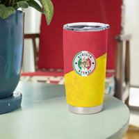 Italy Sicilia Tumbler Cup Triskeles With Lemons - Wonder Print Shop