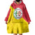 Italy Sicilia Wearable Blanket Hoodie Triskeles With Lemons - Wonder Print Shop
