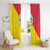 Italy Sicilia Window Curtain Triskeles With Lemons - Wonder Print Shop