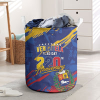 Venezuela Flag Day Laundry Basket 220th Anniversary Heritage Pride