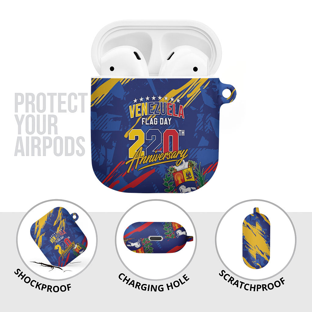 Venezuela Flag Day AirPods Case 220th Anniversary Heritage Pride
