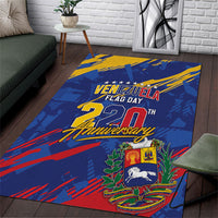 Venezuela Flag Day Area Rug 220th Anniversary Heritage Pride