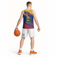 Personalized Venezuela Flag Day Basketball Jersey 220th Anniversary Heritage Pride