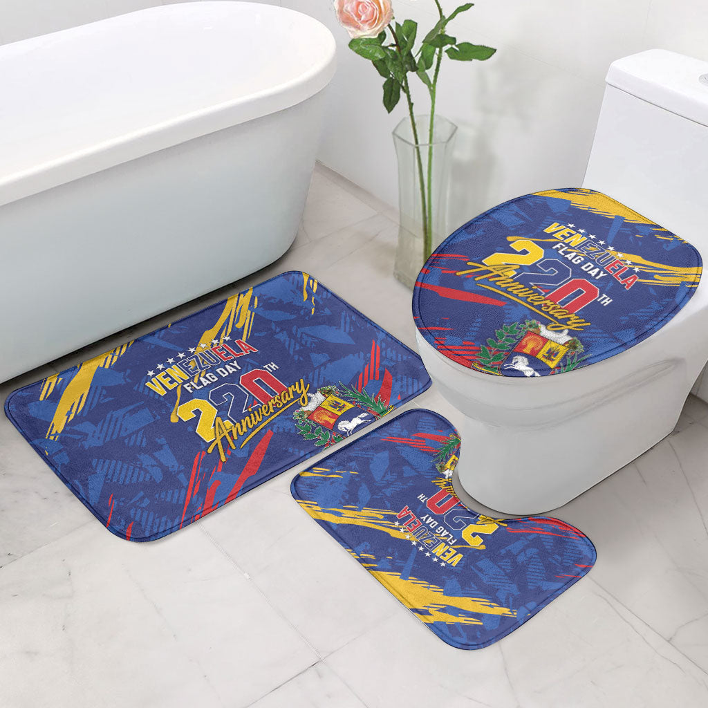 Venezuela Flag Day Bathroom Set 220th Anniversary Heritage Pride