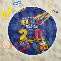 Venezuela Flag Day Beach Blanket 220th Anniversary Heritage Pride