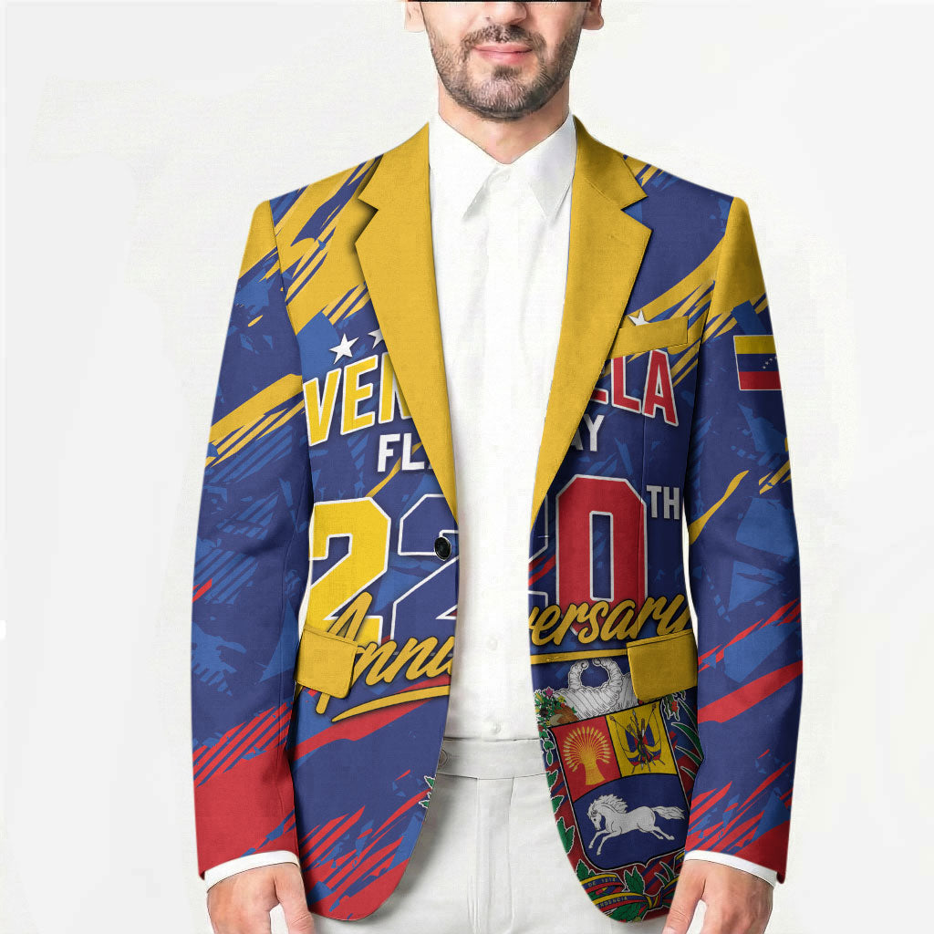 Personalized Venezuela Flag Day Blazer 220th Anniversary Heritage Pride