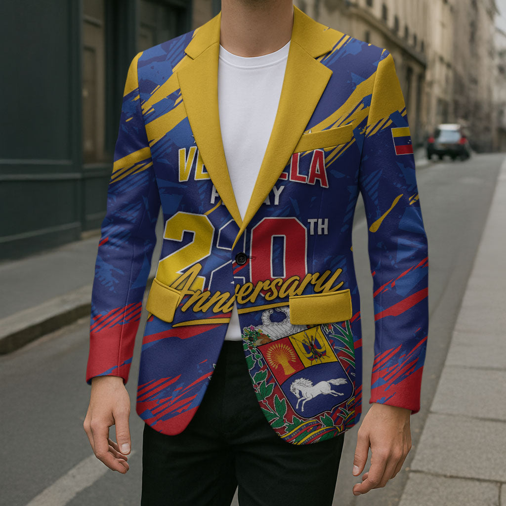 Personalized Venezuela Flag Day Blazer 220th Anniversary Heritage Pride