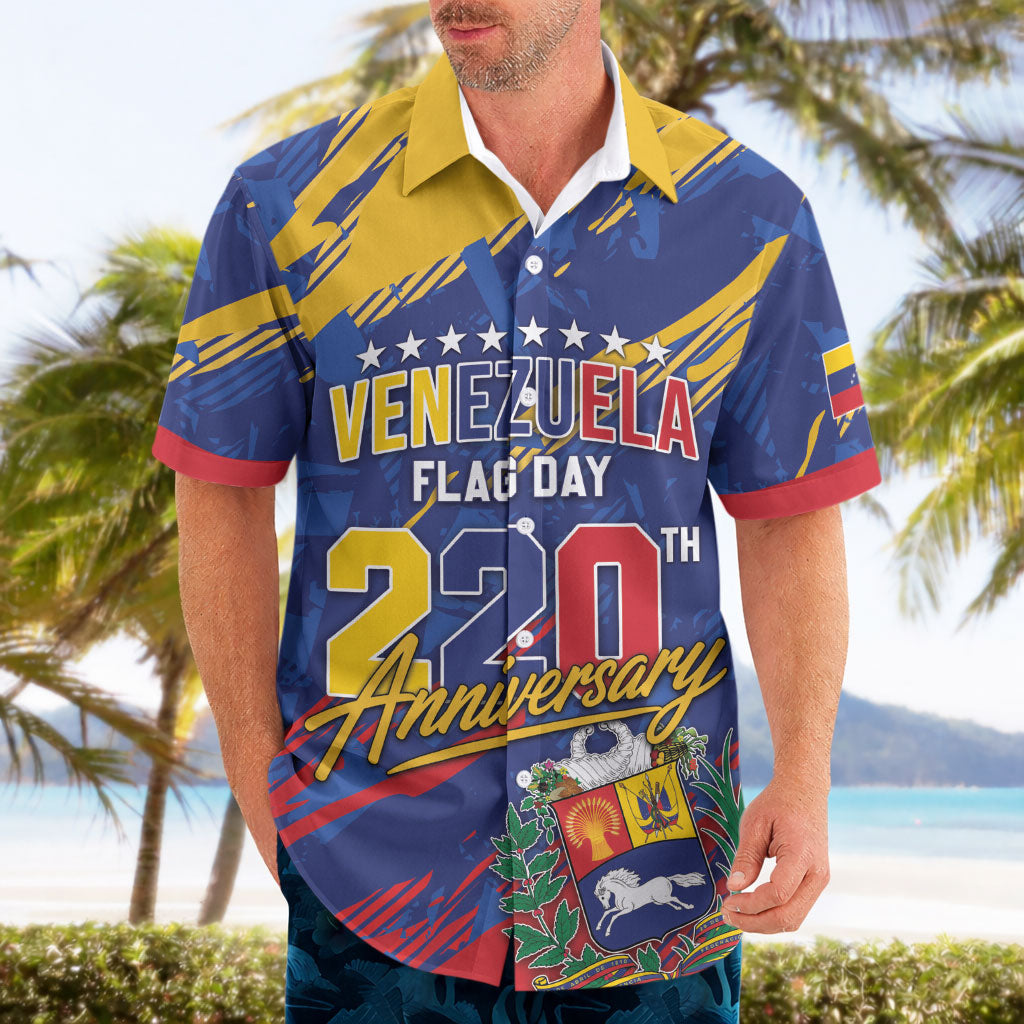 Personalized Venezuela Flag Day Hawaiian Shirt 220th Anniversary Heritage Pride
