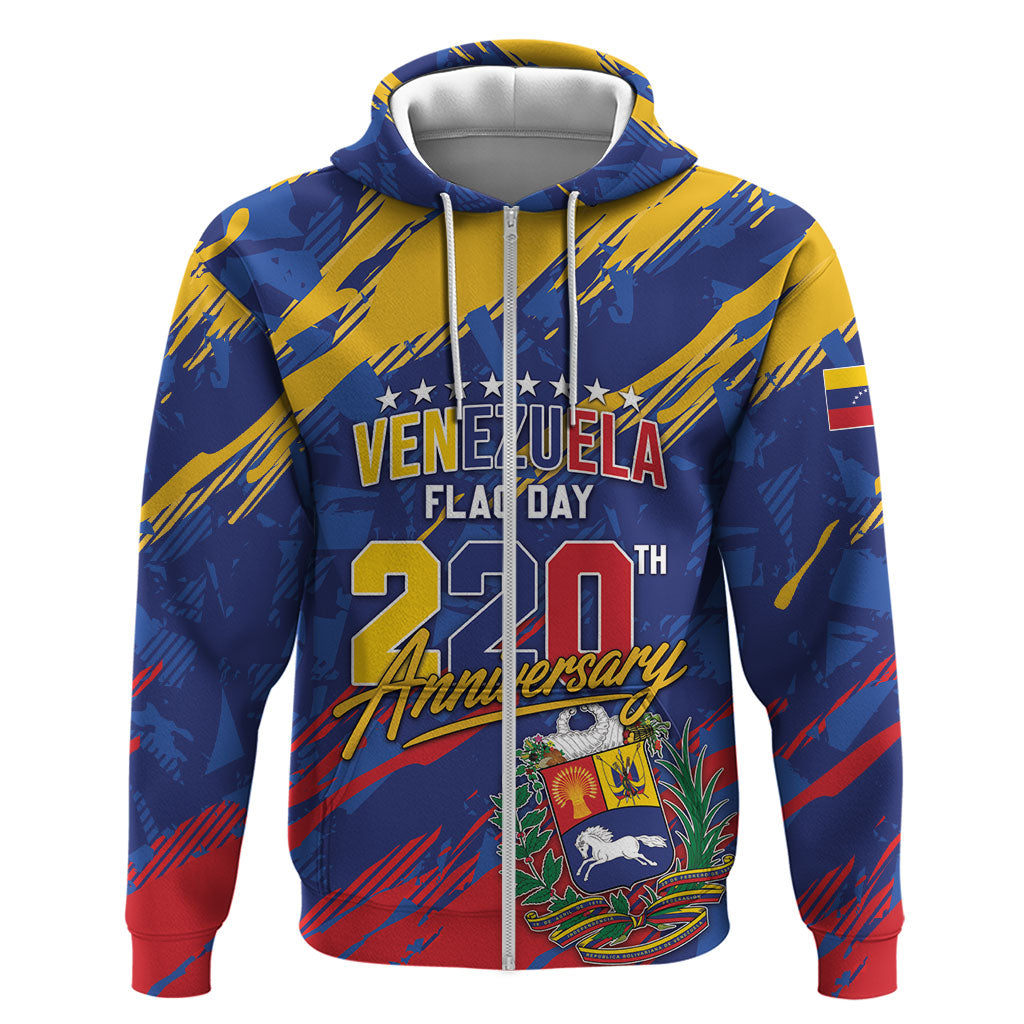 Personalized Venezuela Flag Day Hoodie 220th Anniversary Heritage Pride