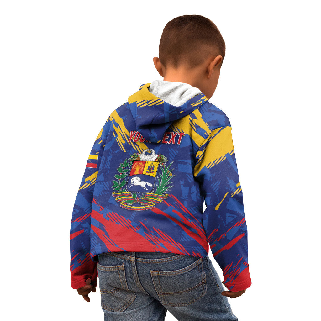 Personalized Venezuela Flag Day Kid Hoodie 220th Anniversary Heritage Pride