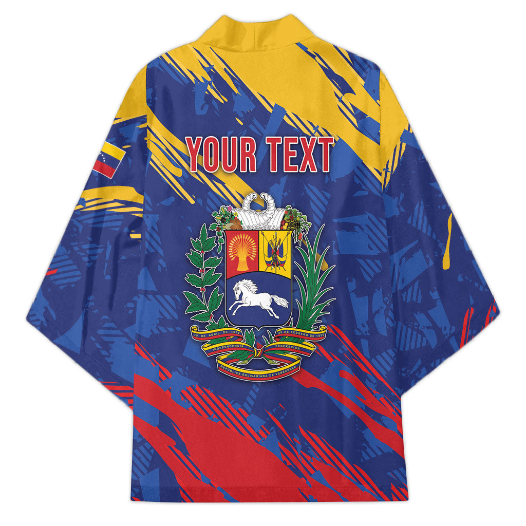 Personalized Venezuela Flag Day Kimono 220th Anniversary Heritage Pride