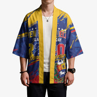 Personalized Venezuela Flag Day Kimono 220th Anniversary Heritage Pride