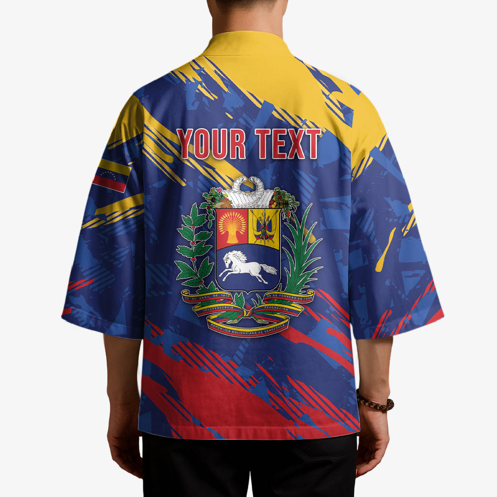 Personalized Venezuela Flag Day Kimono 220th Anniversary Heritage Pride