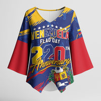 Personalized Venezuela Flag Day Kimono Sleeve Blouse 220th Anniversary Heritage Pride
