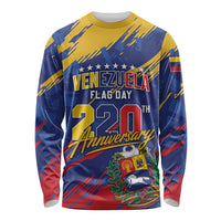 Personalized Venezuela Flag Day Long Sleeve Shirt 220th Anniversary Heritage Pride