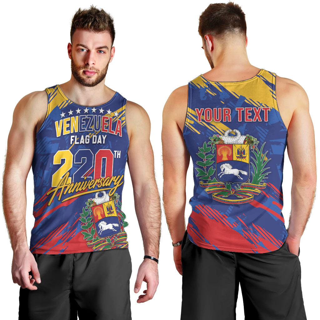 Personalized Venezuela Flag Day Men Tank Top 220th Anniversary Heritage Pride