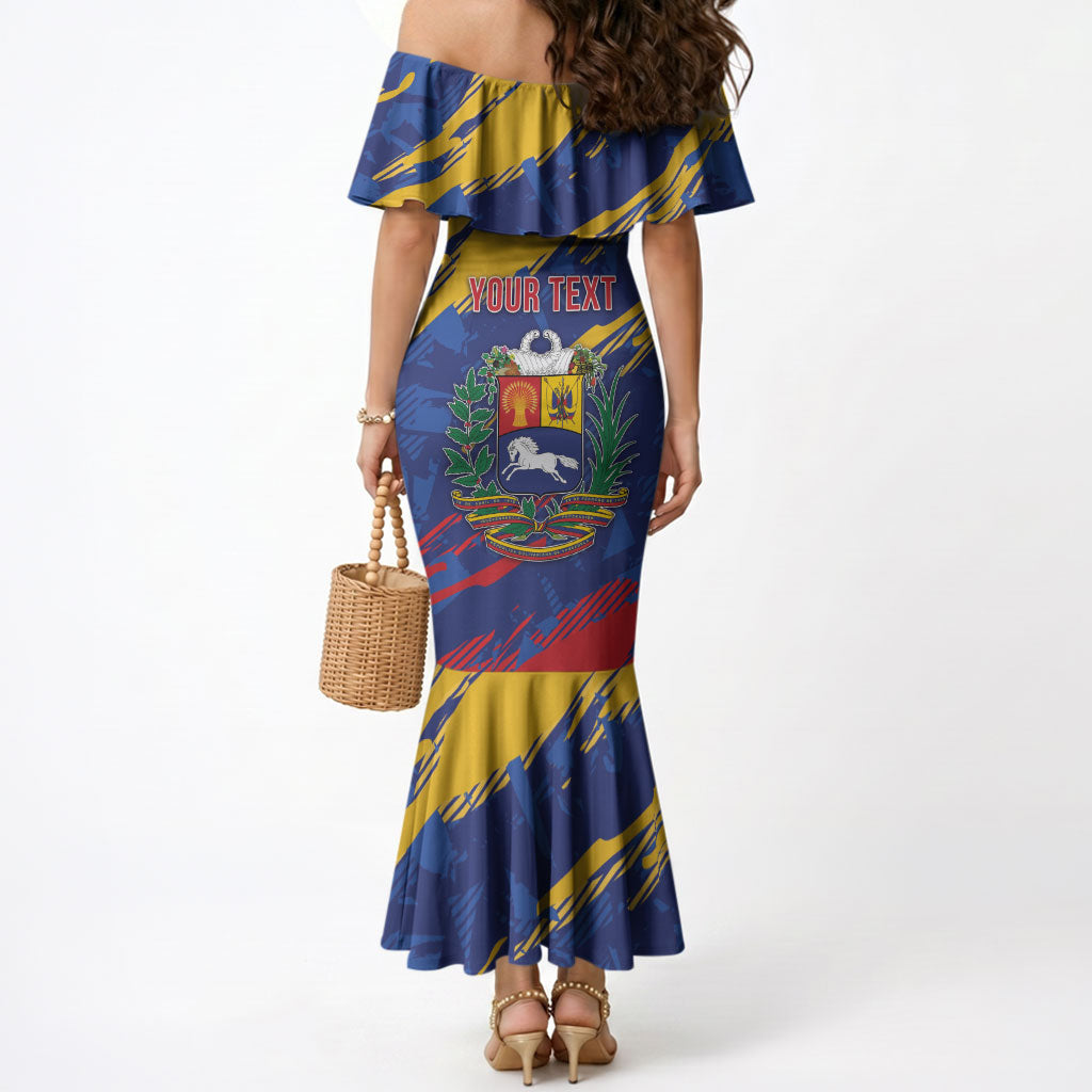 Personalized Venezuela Flag Day Mermaid Dress 220th Anniversary Heritage Pride