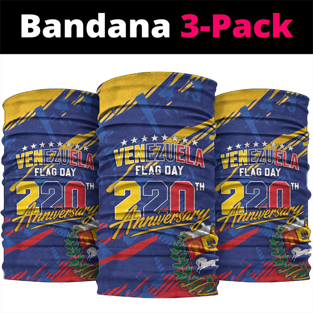 Venezuela Flag Day Neck Gaiter 220th Anniversary Heritage Pride