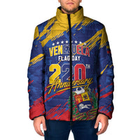 Personalized Venezuela Flag Day Padded Jacket 220th Anniversary Heritage Pride