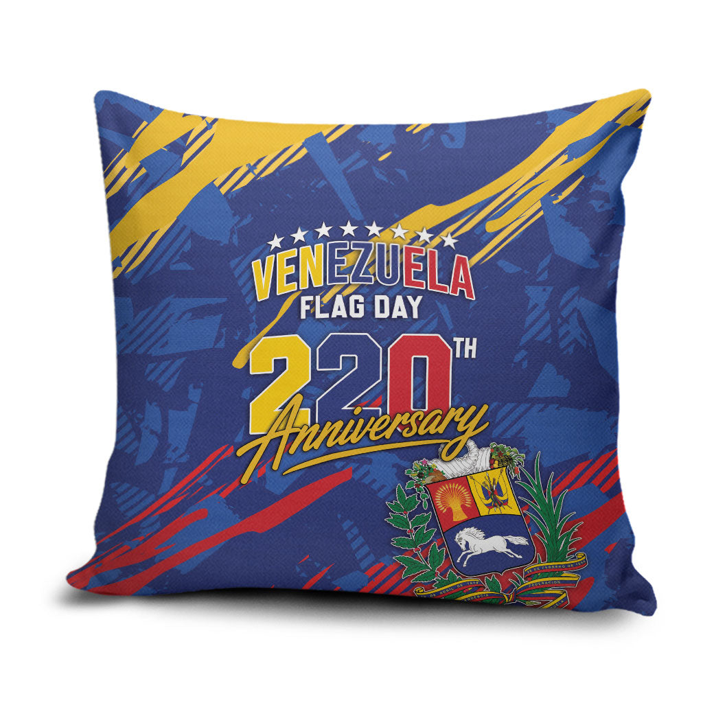 Venezuela Flag Day Pillow Cover 220th Anniversary Heritage Pride