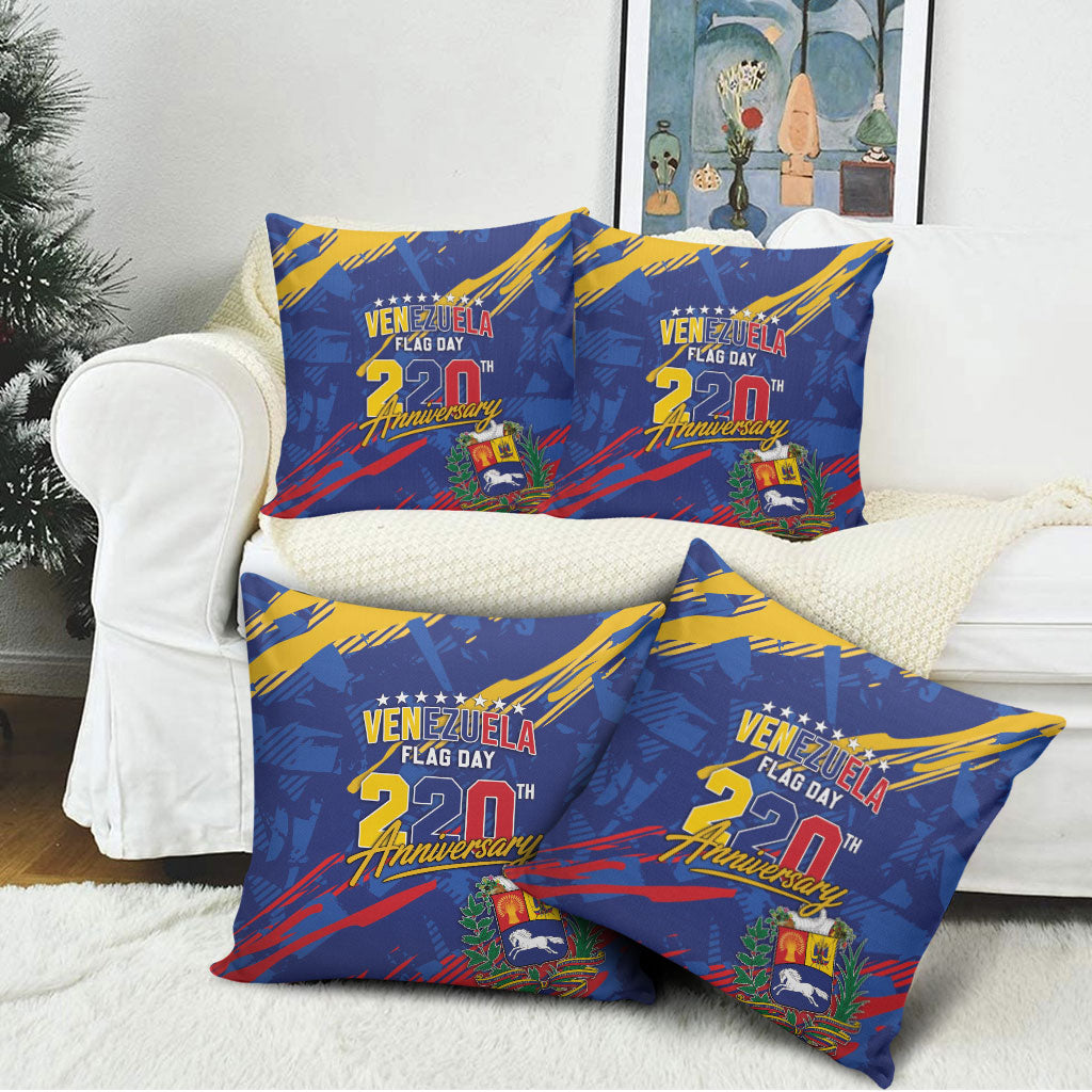 Venezuela Flag Day Pillow Cover 220th Anniversary Heritage Pride