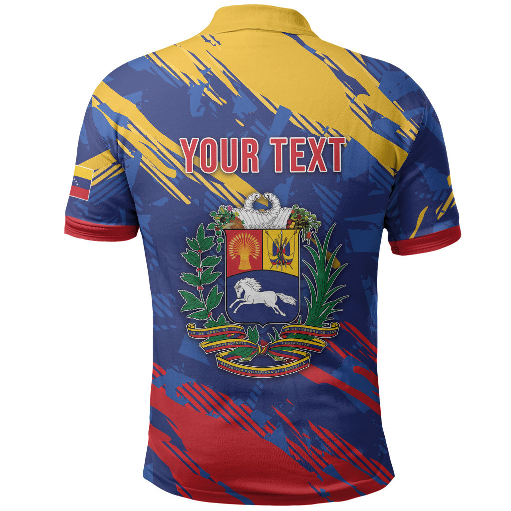 Personalized Venezuela Flag Day Polo Shirt 220th Anniversary Heritage Pride