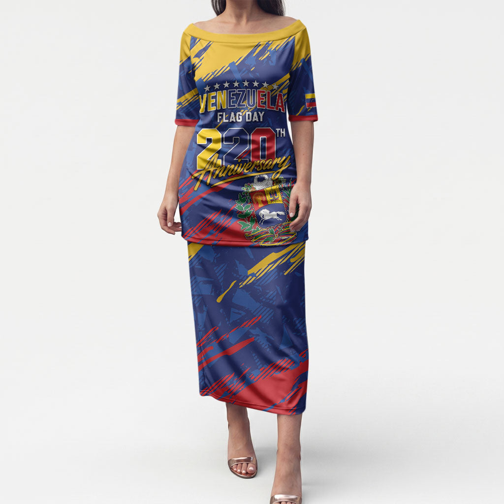 Personalized Venezuela Flag Day Puletasi 220th Anniversary Heritage Pride