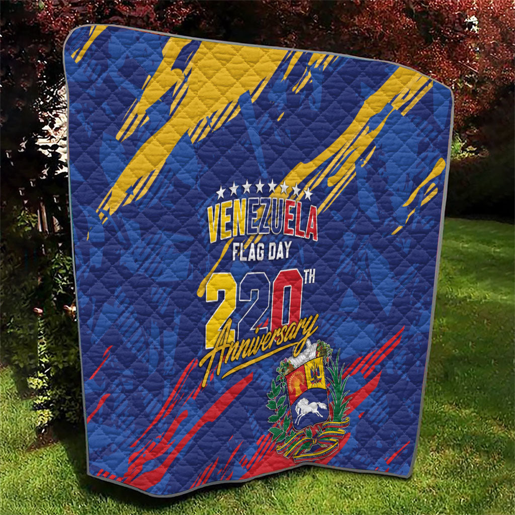 Venezuela Flag Day Quilt 220th Anniversary Heritage Pride
