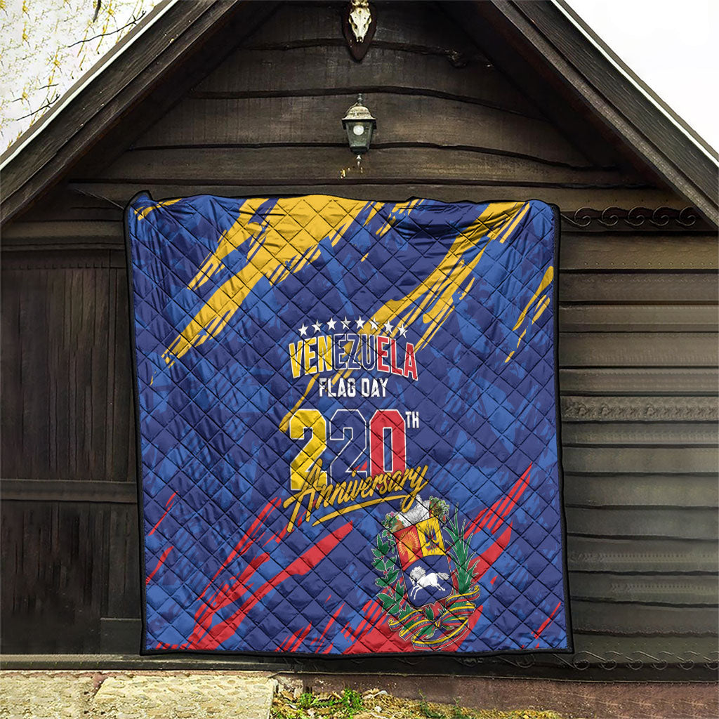 Venezuela Flag Day Quilt 220th Anniversary Heritage Pride