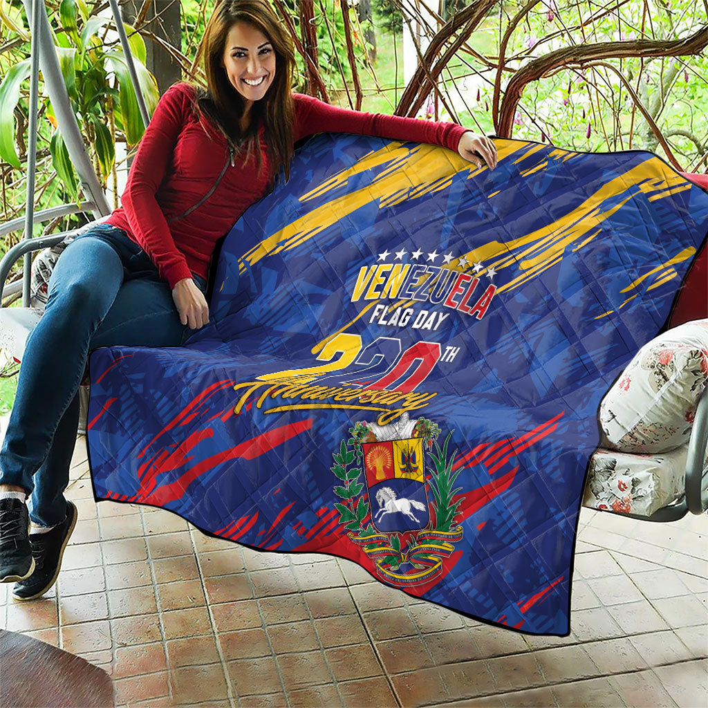 Venezuela Flag Day Quilt 220th Anniversary Heritage Pride