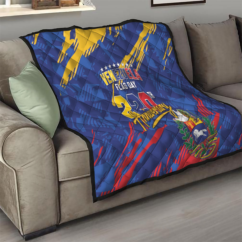 Venezuela Flag Day Quilt 220th Anniversary Heritage Pride