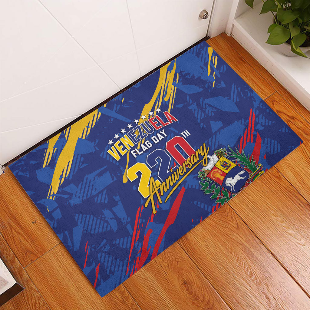 Venezuela Flag Day Rubber Doormat 220th Anniversary Heritage Pride