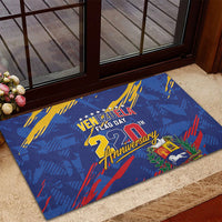 Venezuela Flag Day Rubber Doormat 220th Anniversary Heritage Pride