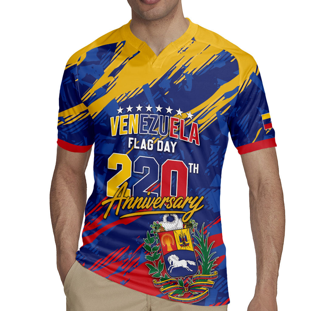 Personalized Venezuela Flag Day Rugby Jersey 220th Anniversary Heritage Pride