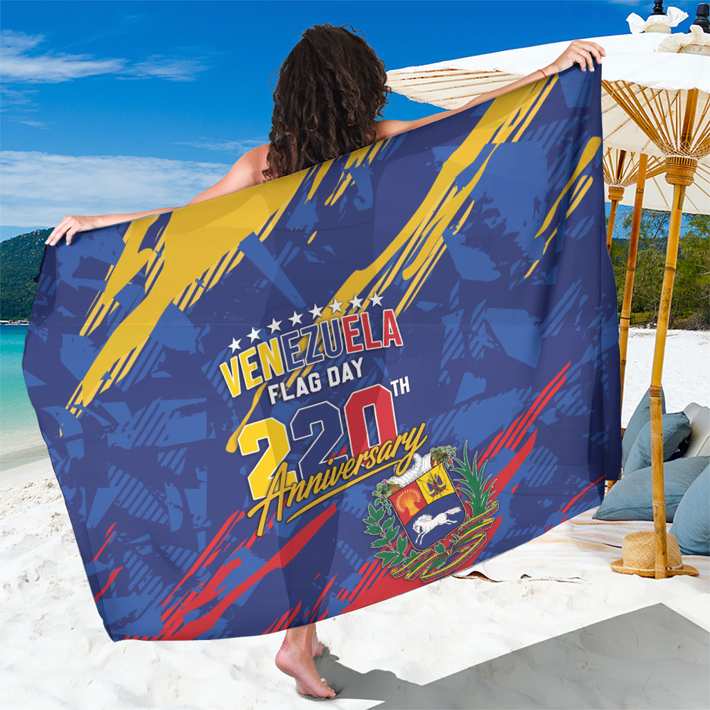 Venezuela Flag Day Sarong 220th Anniversary Heritage Pride
