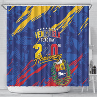 Venezuela Flag Day Shower Curtain 220th Anniversary Heritage Pride