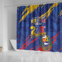 Venezuela Flag Day Shower Curtain 220th Anniversary Heritage Pride