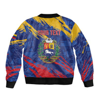 Personalized Venezuela Flag Day Sleeve Zip Bomber Jacket 220th Anniversary Heritage Pride