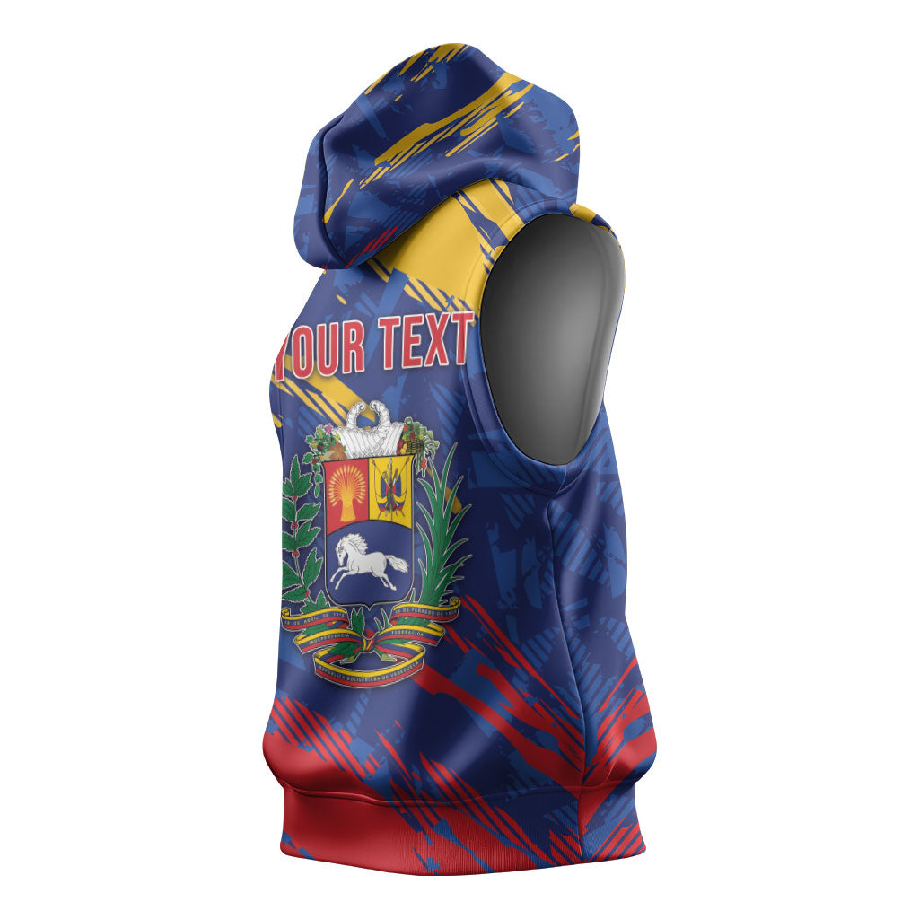 Personalized Venezuela Flag Day Sleeveless Hoodie 220th Anniversary Heritage Pride