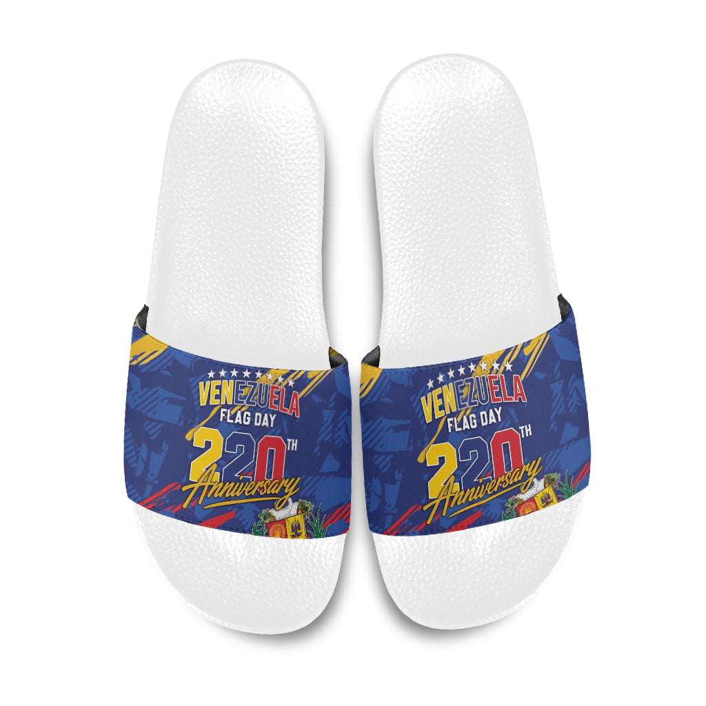 Venezuela Flag Day Slide Sandals 220th Anniversary Heritage Pride