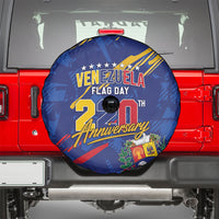Venezuela Flag Day Spare Tire Cover 220th Anniversary Heritage Pride