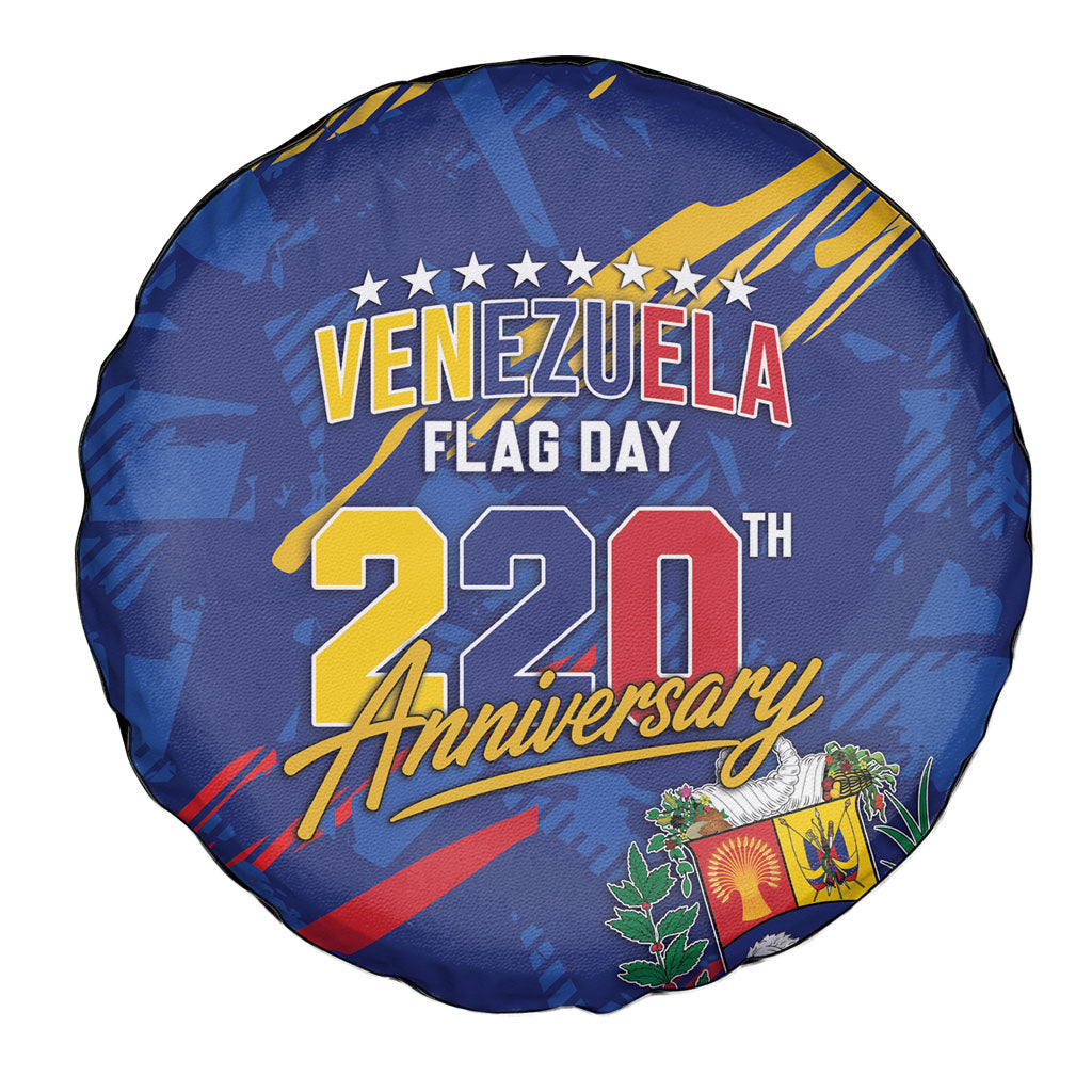 Venezuela Flag Day Spare Tire Cover 220th Anniversary Heritage Pride