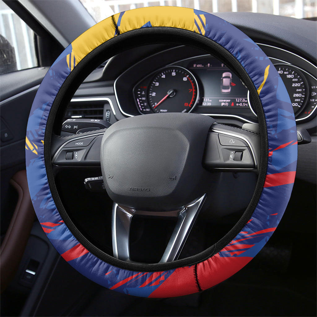 Venezuela Flag Day Steering Wheel Cover 220th Anniversary Heritage Pride