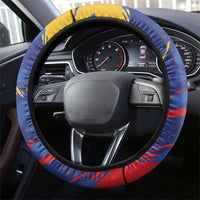 Venezuela Flag Day Steering Wheel Cover 220th Anniversary Heritage Pride