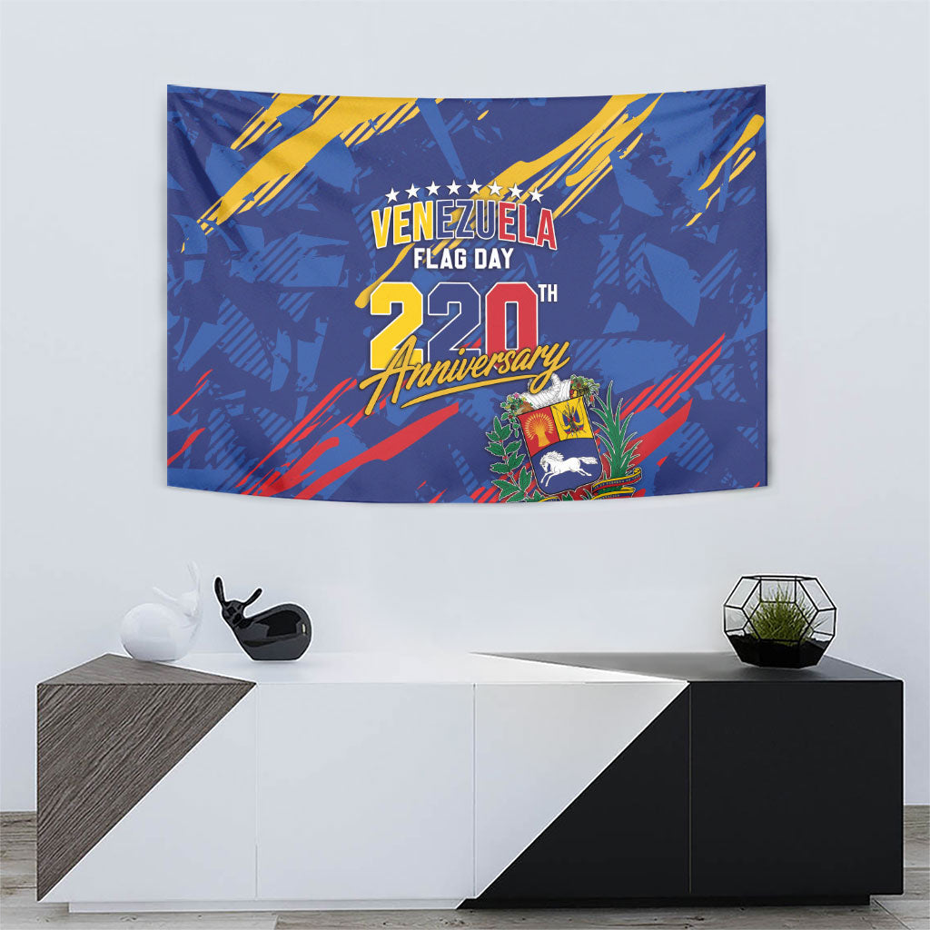 Venezuela Flag Day Tapestry 220th Anniversary Heritage Pride