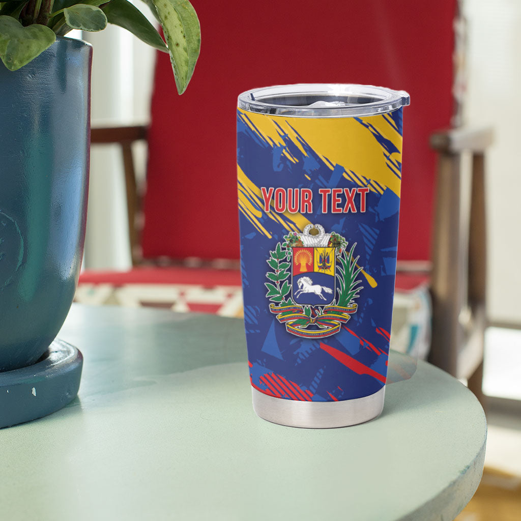 Personalized Venezuela Flag Day Tumbler Cup 220th Anniversary Heritage Pride