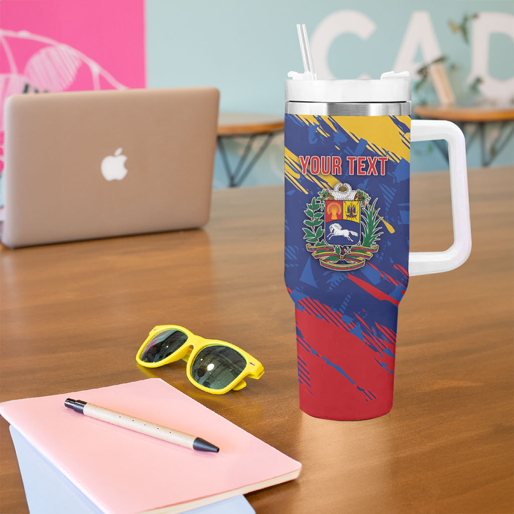 Personalized Venezuela Flag Day Tumbler With Handle 220th Anniversary Heritage Pride